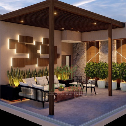 Pulse Serenity Pergola GL (Per Sqft)