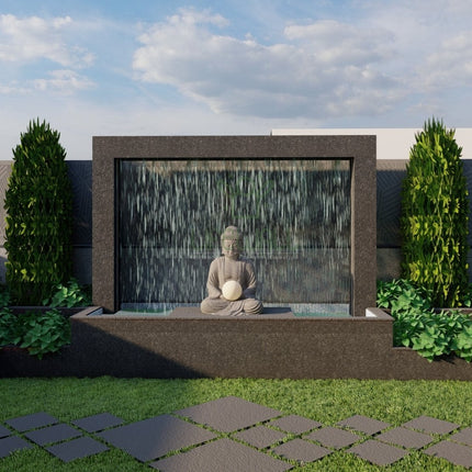 Sculpted Artistic Rain Fountain (Per RFT)