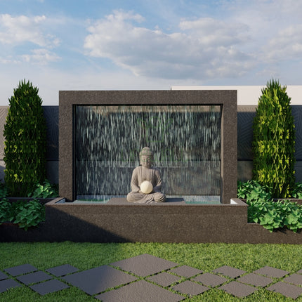 Sculpted Artistic Rain Fountain (Per RFT)