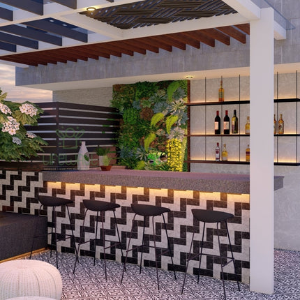 Pixel Fusion Counter (Per Sqft)