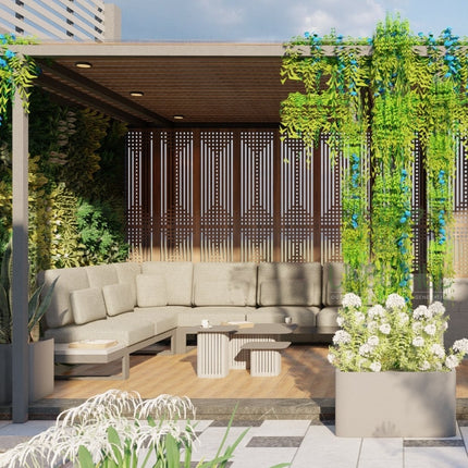 Vine Garden Pergola (Per Sqft)