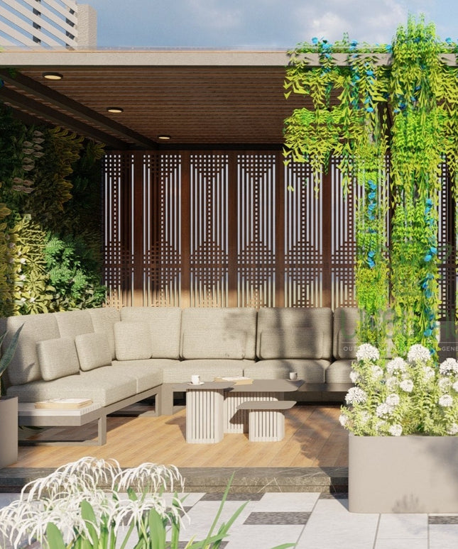 Vine Garden Pergola (Per Sqft)