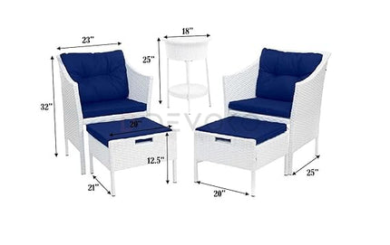 Royal Set Furniture (4 Seater Outdoor Seating and Table Set)