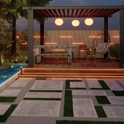 Infinite Glow Pergola (Per Sqft)