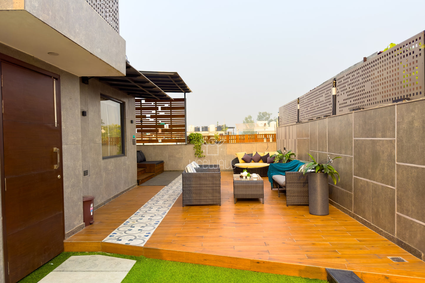 Mrs.Priyanka Bedi | Terrace Garden | New delhi