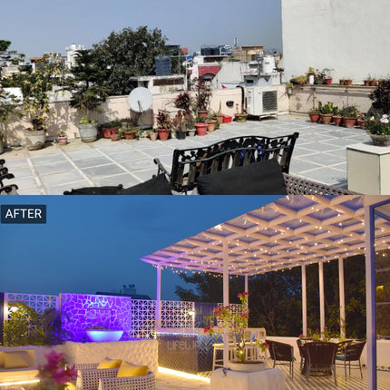Mrs. Baishali Gosh | Terrace Garden | New Delhi