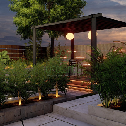 Infinite Glow Pergola (Per Sqft)