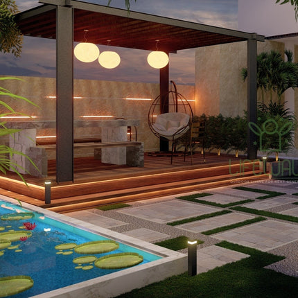 Infinite Glow Pergola (Per Sqft)