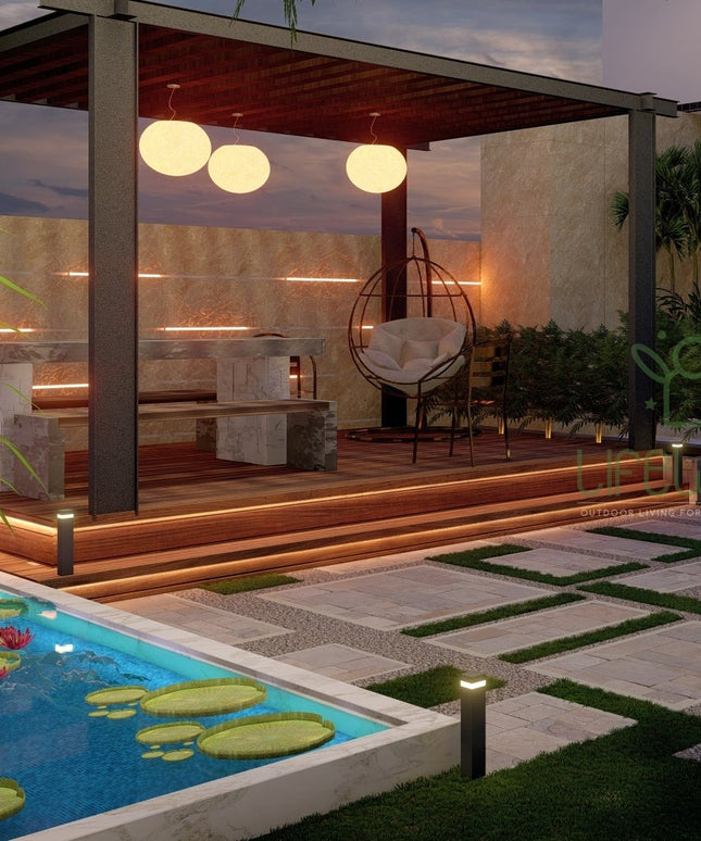 Infinite Glow Pergola (Per Sqft)