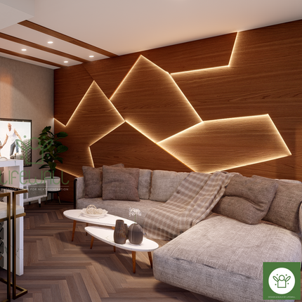 Shape Break Feature Wall (Per Sqft)