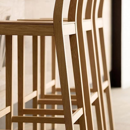 The simpleton Wooden bar Chair Wooden Bar Stool Restaurant Counter Chair Kitchen Counter heigh Chair Dimension: 15.75" Sq. x 41" H, x 15.43 Inch