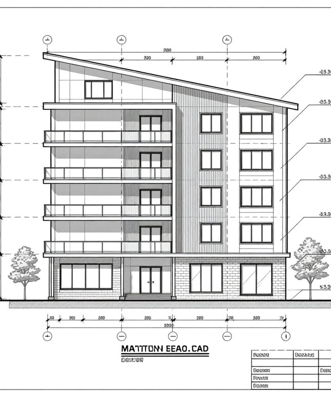 Residential & Commercial Elevation Working Drawings – Custom Facade & Exterior Plans & Elevations
