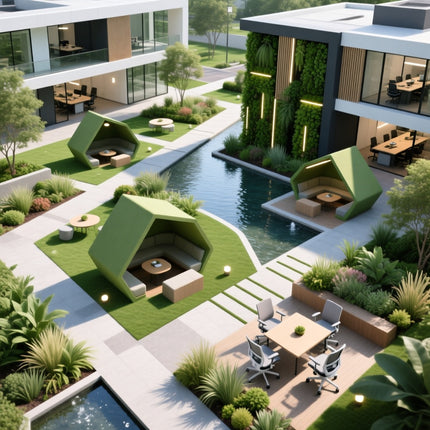 Office Landscape Design – Tailored Professional Outdoor Design Service