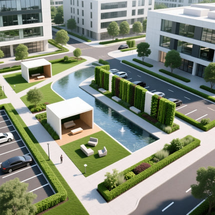 Office Landscape Design – Tailored Professional Outdoor Design Service