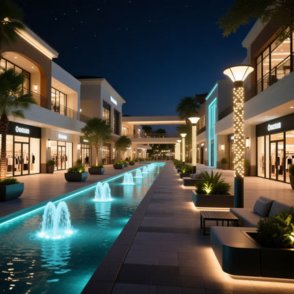 Mall Landscape Design – Custom Retail Space Landscape Planning