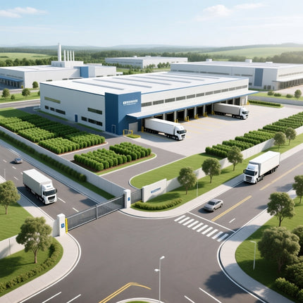 Factory Landscape Design – Custom Industrial Landscape Planning Service