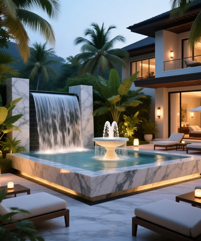 Fountain Design – Custom Outdoor Water Feature Concept Package