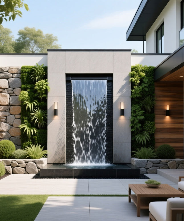 Feature Wall Design – Custom Outdoor Accent Wall Concept Package