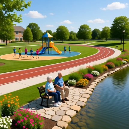 Custom Outdoor Landscape Planning for Residential Communities & Societies
