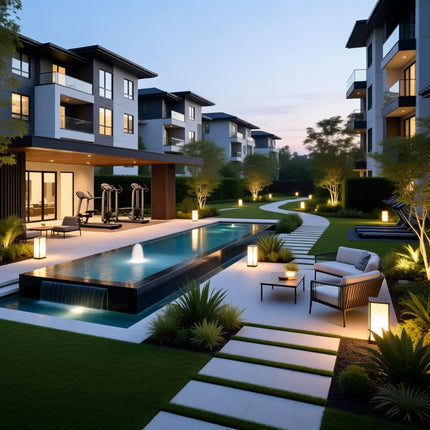 Custom Outdoor Landscape Planning for Residential Communities & Societies