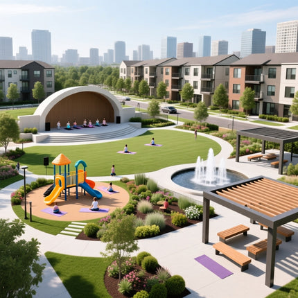 Custom Outdoor Landscape Planning for Residential Communities & Societies