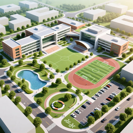 Innovative School, College & Institution Landscape Design – Custom Campus Landscape Planning