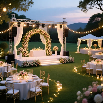 Stunning Wedding Venue Design – Custom Outdoor Celebration Concepts