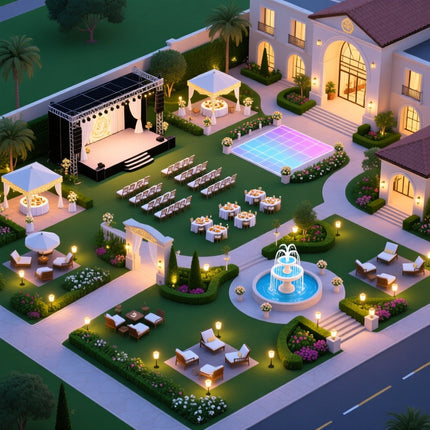 Stunning Wedding Venue Design – Custom Outdoor Celebration Concepts