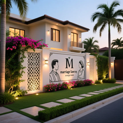 Exquisite Marriage Lawn Design – Custom Outdoor Event Spaces