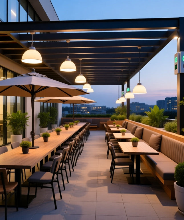 Office Terrace Design – Expert Commercial Terrace Landscape Design