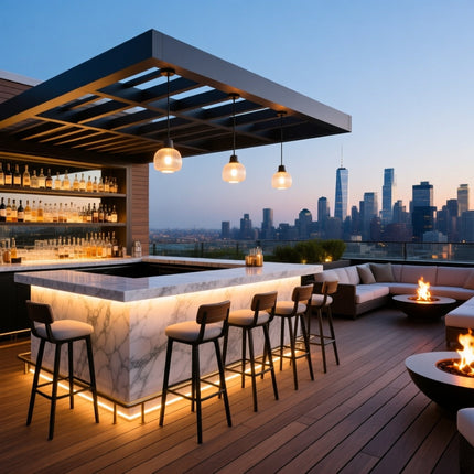 Open Air Cafe And Bar Design – Expert Outdoor Lounge & Bar Conceptualisation