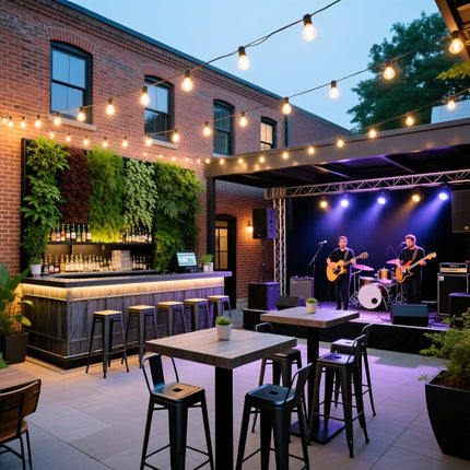 Open Air Cafe And Bar Design – Expert Outdoor Lounge & Bar Conceptualisation