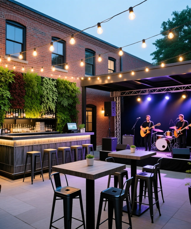 Open Air Cafe And Bar Design – Expert Outdoor Lounge & Bar Conceptualisation