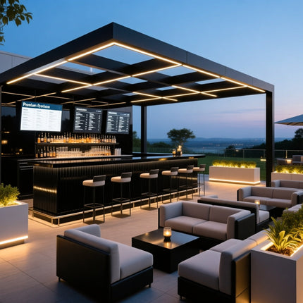 Open Air Cafe And Bar Design – Expert Outdoor Lounge & Bar Conceptualisation