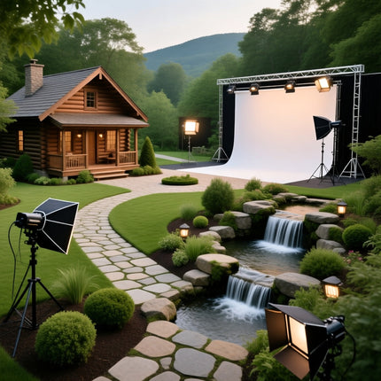 Outdoor Studio Setup Design Service -  For Filmmaking & Professional Shoots