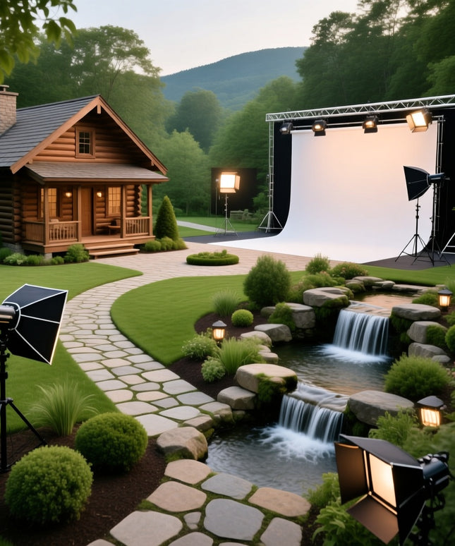 Outdoor Studio Setup Design Service -  For Filmmaking & Professional Shoots