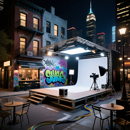 Outdoor Studio Setup Design Service -  For Filmmaking & Professional Shoots