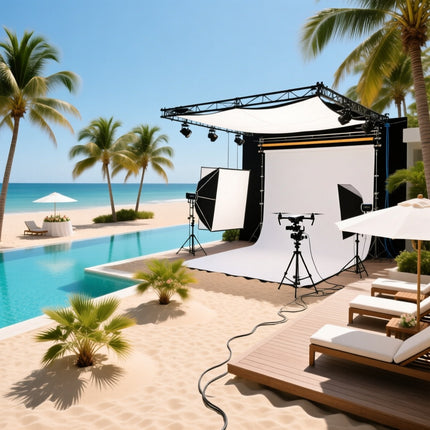 Outdoor Studio Setup Design Service -  For Filmmaking & Professional Shoots