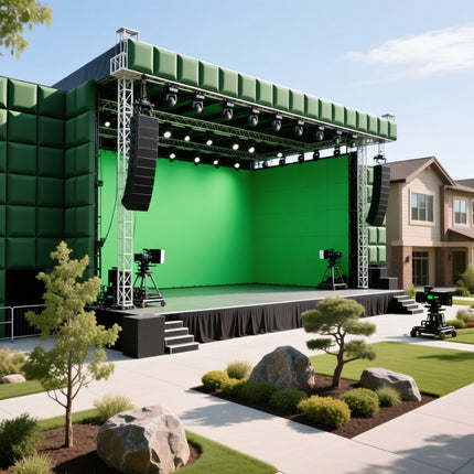 Outdoor Studio Setup Design Service -  For Filmmaking & Professional Shoots