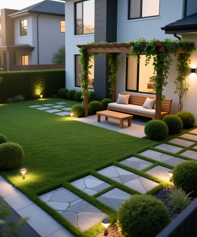 Lush Residential Lawn & Backyard Design – Custom Outdoor Green Space Concepts