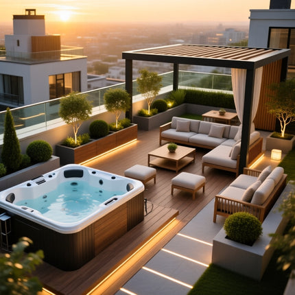 Luxury Residential Terrace Garden Design – Elegant Rooftop Party & Relaxation Space Concepts