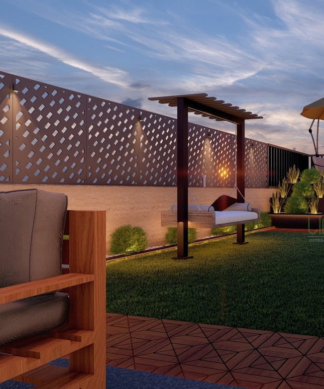 Rhombus Guard Privacy Screen (Per Sqft)