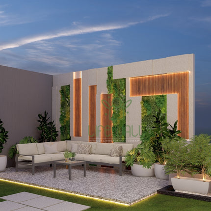 Shape Serenity Feature Wall (Per Sqft)