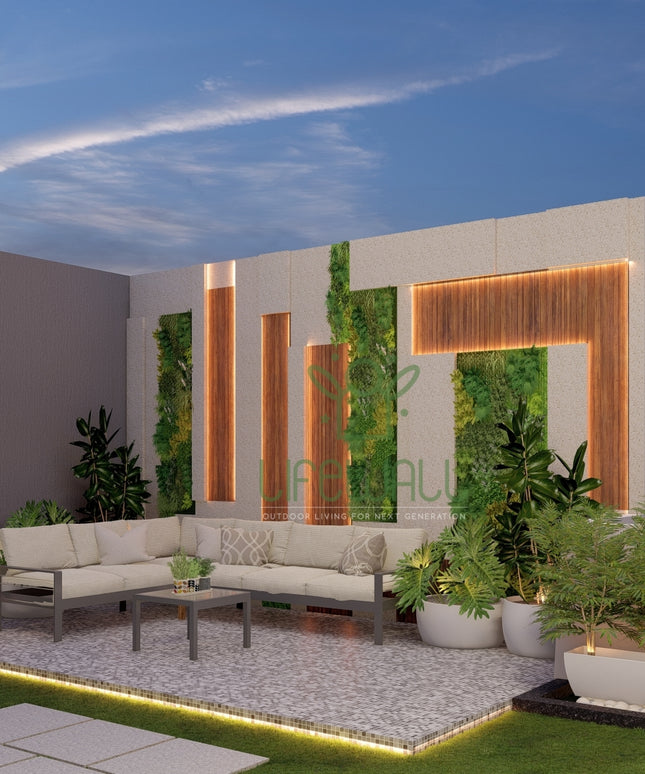 Shape Serenity Feature Wall (Per Sqft)