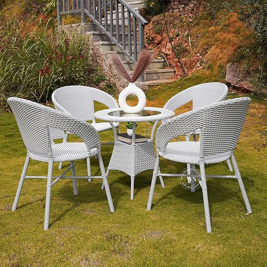 Nomadic Wooden Furniture (4/2 Seater Outdoor Seating Chair and Table Set)
