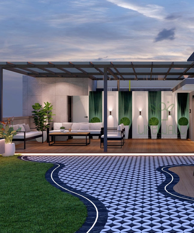 Bountiful Bower Pergola (Per Sqft)