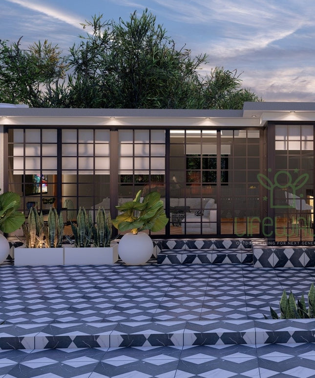 Eco Elegance Glass Porta Cabin GL (Per Sqft)