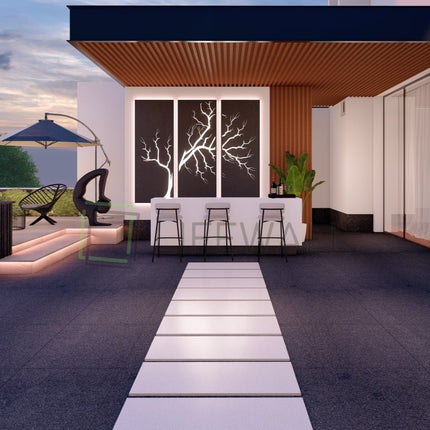 Branch Flow Art Feature Wall (Per Sqft)