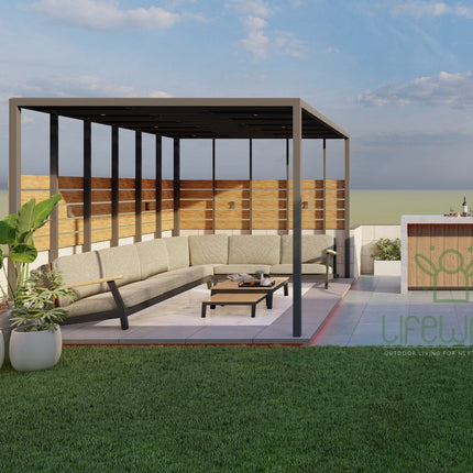 Canopy Cove Pergola (Per Sqft)