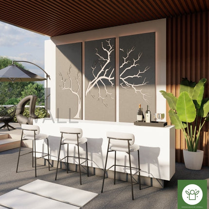 Branch Flow Art Feature Wall (Per Sqft)